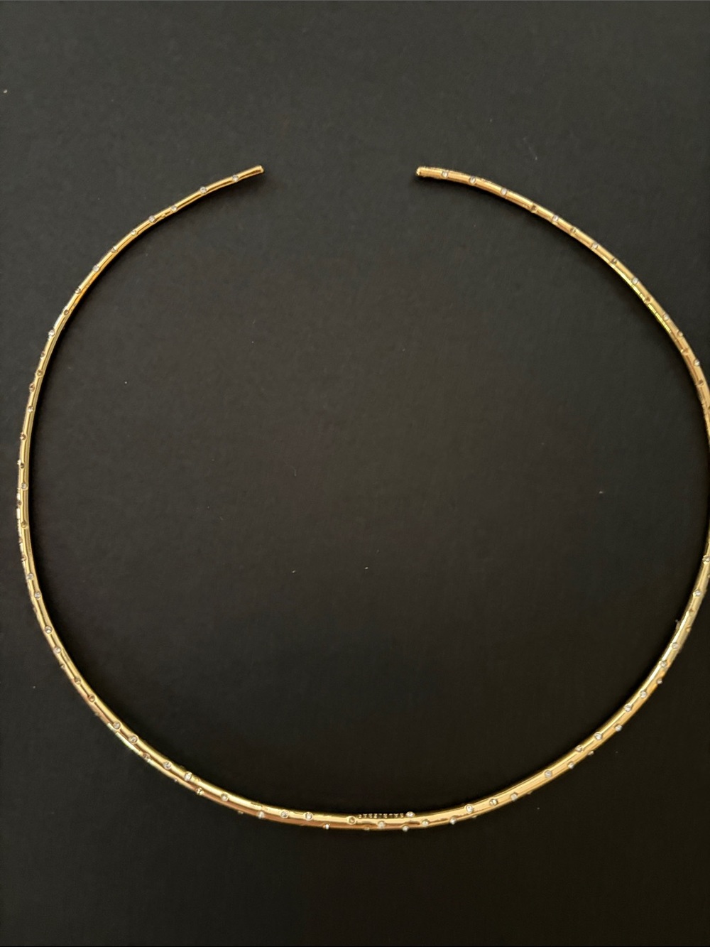 Baublebar BAUBLEBAR Necklace Nerissa Collar Gold Necklace CZ - Picture 4 of 13